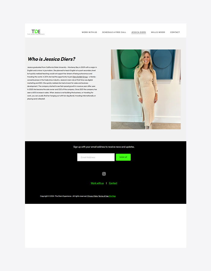 Squarespace website Design