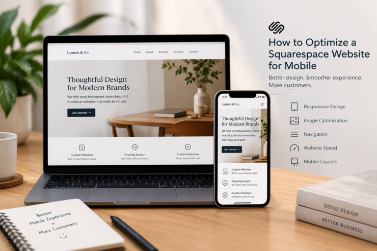 Squarespace mobile optimization